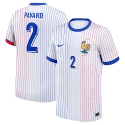 Maglia Calcio Francia Pavard #2 Europei 2024 Trasferta Uomo