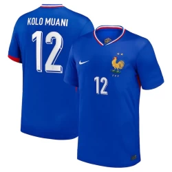 Maglia Calcio Francia Randal Kolo Muani #12 Europei 2024 Prima Uomo