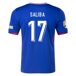 Maglia Calcio Francia Saliba #17 Europei 2024 Prima Uomo