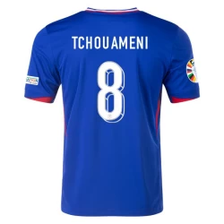 Maglia Calcio Francia Tchouameni #8 Europei 2024 Prima Uomo