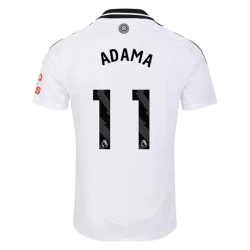 Maglia Calcio Fulham FC Adama #11 2024-25 Prima Uomo