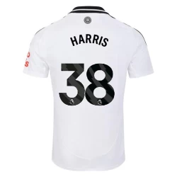 Maglia Calcio Fulham FC Harris #38 2024-25 Prima Uomo