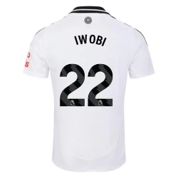 Maglia Calcio Fulham FC Iwobi #22 2024-25 Prima Uomo