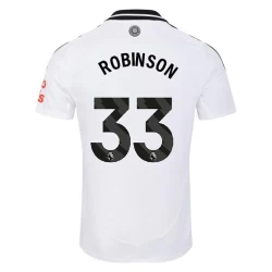 Maglia Calcio Fulham FC Robinson #33 2024-25 Prima Uomo