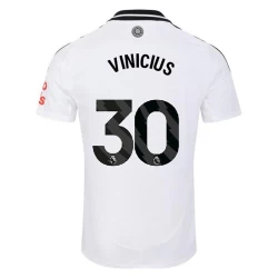 Maglia Calcio Fulham FC Vinicius #30 2024-25 Prima Uomo