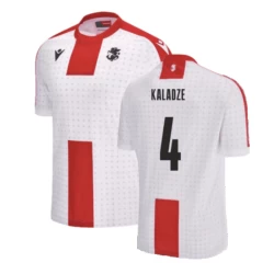 Maglia Calcio Georgia Kaladze #4 Europei 2024 Prima Uomo