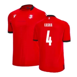 Maglia Calcio Georgia Kashia #4 Europei 2024 Terza Uomo