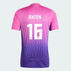 Maglia Calcio Germania Anton #16 Europei 2024 Trasferta Uomo