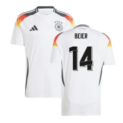 Maglia Calcio Germania Beier #14 Europei 2024 Prima Uomo