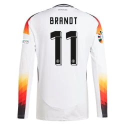 Maglia Calcio Germania Brandt #11 Europei 2024 Prima Uomo Manica Lunga