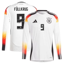 Maglia Calcio Germania Fullkrug #9 Europei 2024 Prima Uomo Manica Lunga