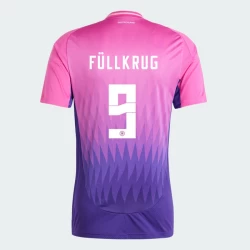 Maglia Calcio Germania Fullkrug #9 Europei 2024 Trasferta Uomo