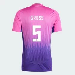 Maglia Calcio Germania Gross #5 Europei 2024 Trasferta Uomo