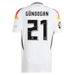 Maglia Calcio Germania İlkay Gündoğan #21 Europei 2024 Prima Uomo