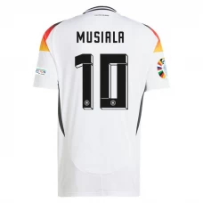 Maglia Calcio Germania Jamal Musiala #10 Europei 2024 Prima Uomo