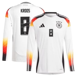 Maglia Calcio Germania Toni Kroos #8 Europei 2024 Prima Uomo Manica Lunga