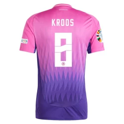 Maglia Calcio Germania Toni Kroos #8 Europei 2024 Trasferta Uomo