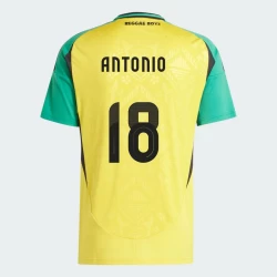 Maglia Calcio Giamaica Antonio #18 Copa America 2024 Prima Uomo