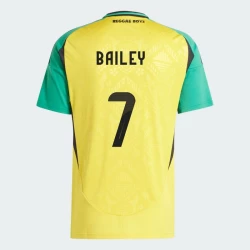 Maglia Calcio Giamaica Bailey #7 Copa America 2024 Prima Uomo