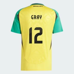 Maglia Calcio Giamaica Gray #12 Copa America 2024 Prima Uomo