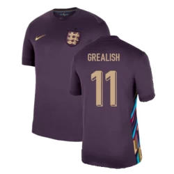 Maglia Calcio Inghilterra Jack Grealish #11 Europei 2024 Trasferta Uomo