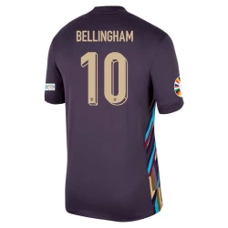 Maglia Calcio Inghilterra Jude Bellingham #10 Europei 2024 Trasferta Uomo
