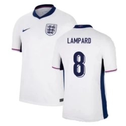 Maglia Calcio Inghilterra Lampard #8 Europei 2024 Prima Uomo