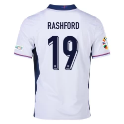 Maglia Calcio Inghilterra Marcus Rashford #19 Europei 2024 Prima Uomo