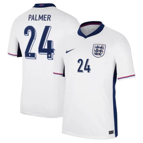 Maglia Calcio Inghilterra Palmer #24 Europei 2024 Prima Uomo