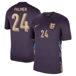 Maglia Calcio Inghilterra Palmer #24 Europei 2024 Trasferta Uomo