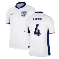 Maglia Calcio Inghilterra Steven Gerrard #4 Europei 2024 Prima Uomo