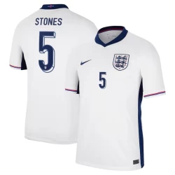 Maglia Calcio Inghilterra Stones #5 Europei 2024 Prima Uomo