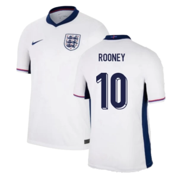 Maglia Calcio Inghilterra Wayne Rooney #10 Europei 2024 Prima Uomo