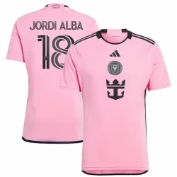 Maglia Calcio Inter Miami CF Jordi Alba #18 2024-25 Prima Uomo