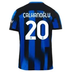 Maglia Calcio Inter Milan Calhanoglu #20 2023-24 Prima Uomo