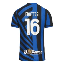 Maglia Calcio Inter Milan Frattesi #16 2024-25 Prima Uomo