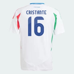 Maglia Calcio Italia Cristante #16 Europei 2024 Trasferta Uomo