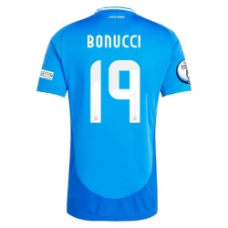 Maglia Calcio Italia Leonardo Bonucci #19 Europei 2024 Prima Uomo