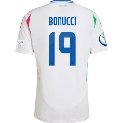 Maglia Calcio Italia Leonardo Bonucci #19 Europei 2024 Trasferta Uomo