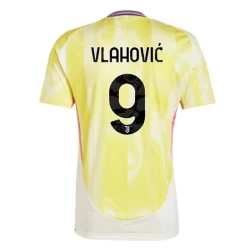 Maglia Calcio Juventus FC 2024-25 Vlahovic #9 Trasferta Uomo