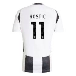 Maglia Calcio Juventus FC Kostic #11 2024-25 Prima Uomo