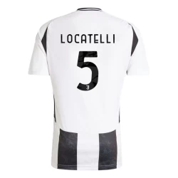 Maglia Calcio Juventus FC Locatelli #5 2024-25 Prima Uomo