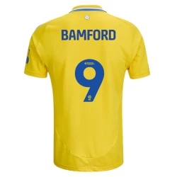 Maglia Calcio Leeds United 2024-25 Bamford #9 Trasferta Uomo