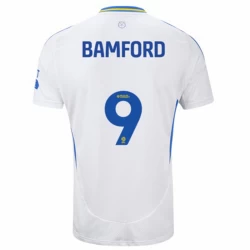 Maglia Calcio Leeds United Bamford #9 2024-25 Prima Uomo