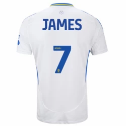 Maglia Calcio Leeds United James Rodríguez #7 2024-25 Prima Uomo