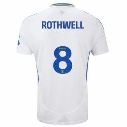 Maglia Calcio Leeds United Rothwell #8 2024-25 Prima Uomo