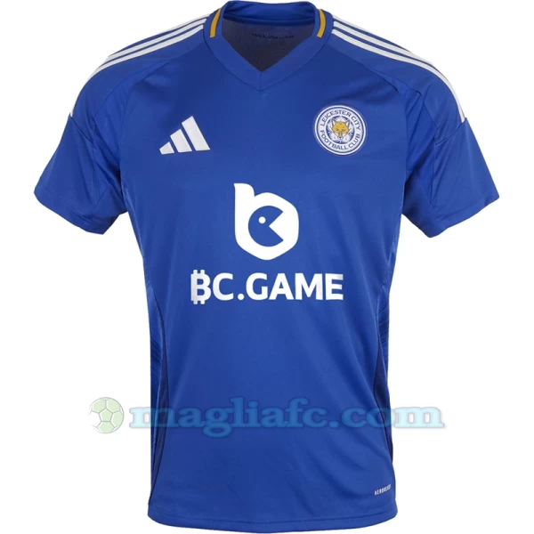 Maglia Calcio Leicester City 2024-25 Prima Uomo