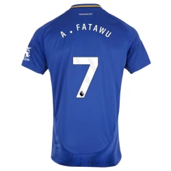 Maglia Calcio Leicester City A. Fatawu #7 2024-25 Prima Uomo