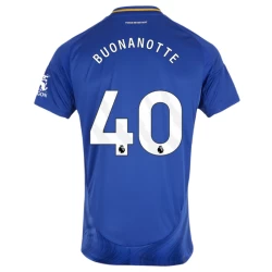 Maglia Calcio Leicester City Buonanotte #40 2024-25 Prima Uomo