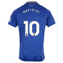 Maglia Calcio Leicester City Mavididi #10 2024-25 Prima Uomo